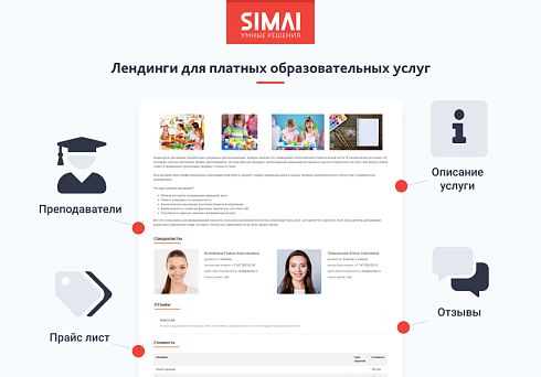 SIMAI-SF4: Сайт школы (версия для слабовидящих, приказ 1493, html-разметка, ЭЦП, адаптив)