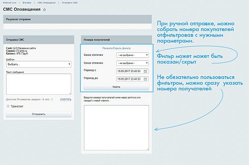 BXmaker. СМС Оповещения  (70+ sms сервисов)