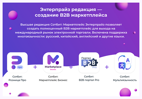 Сотбит: Маркетплейс Бизнес – личный кабинет поставщика