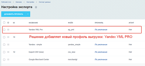 Выгрузка товаров в Яндекс Товары, Директ, Маркет и ВКонтакте (автообновляемый YML фид каталога)