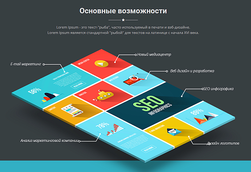 Spectrum - Адаптивный Landing Page