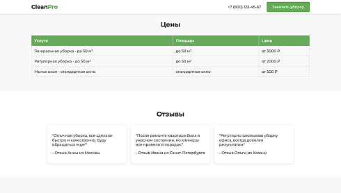 CleanPro - клининговая компания, клининг, уборка