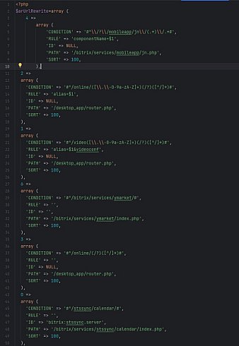 URL Rewrite Контроллер