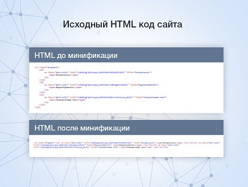 Минификация HTML/JS/CSS