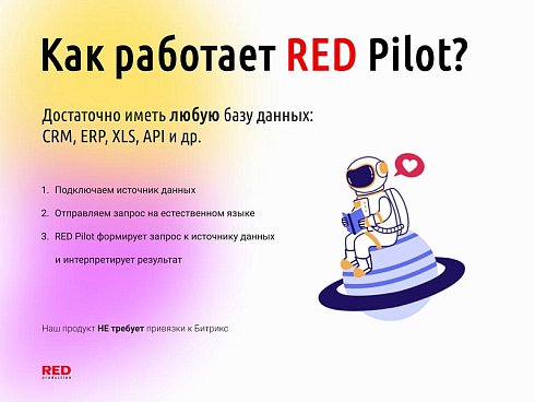 RED Pilot – e-commerce ИИ-ассистент в Telegram